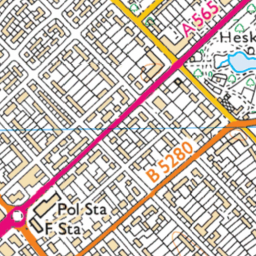 SW map tile